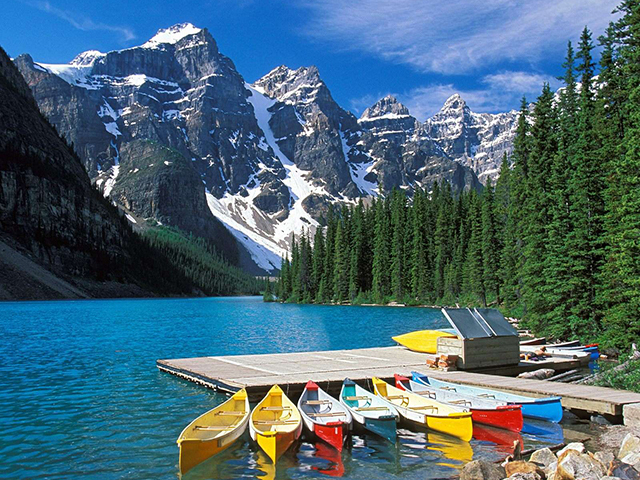 Rocky Mountains Park Summer Tour Route B: 3-Day Tour of Banff, Jasper, Yoho National Parks with Sulphur Mountain Ride, Ice Explorer on Icefields Parkway