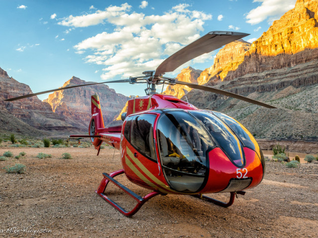 「North Canyon Tour」25-30 min Air Tour | EcoStar Helicopter (Upgrade with Hummer/ Sunset Hummer)